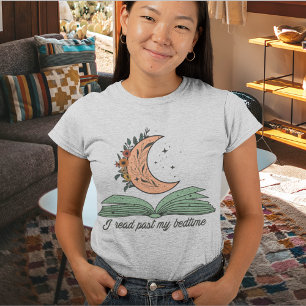 Jag har läst min Bedtime Retro Bok Art T Shirt