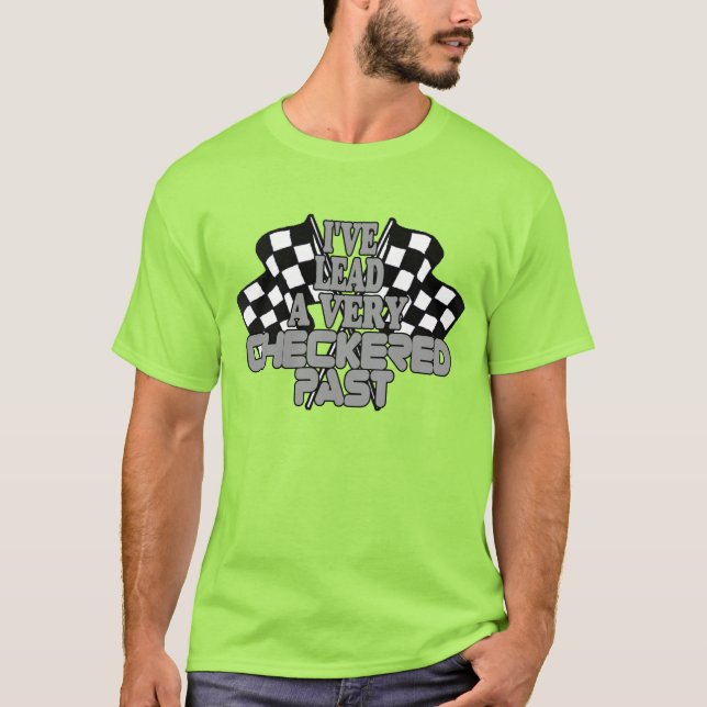 Jag har lett ett mycket kontrollerat förflutet tee (Framsida)