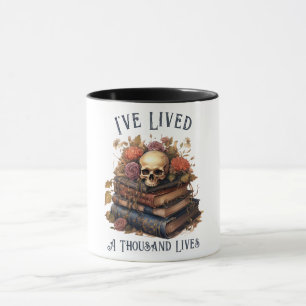 Jag har levt tusen liv, bokälskare mugg