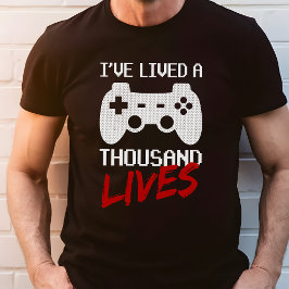 Jag Har LevT Tusen Liv Videospelare Tee