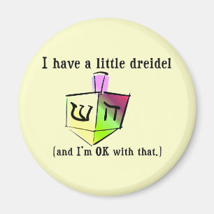 Jag har lite en Dreidel magneter