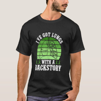 Jag Har Lungor Med En Bakgrundshistoria Lungtrans T Shirt