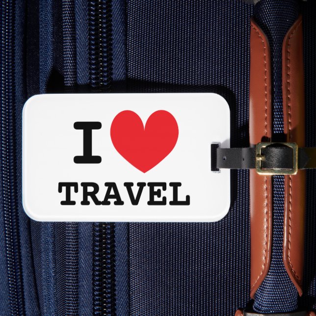 Jag har märkre för hjärtsäck eller väska. bagagebricka (Framsida Insitu 4)