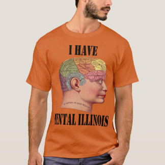 Jag har Mental Illinois 9 T Shirt