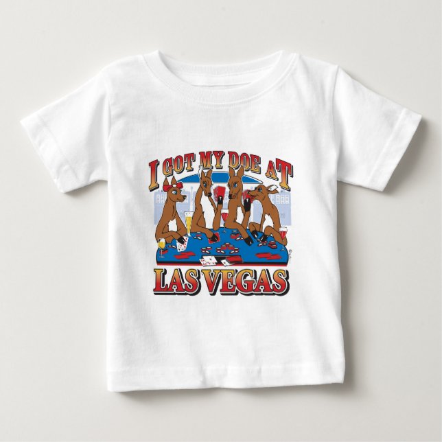 Jag har min docka i Las Vegas Tee Shirt (Framsida)