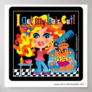 Jag Har min hårklippning! Poster för Salon