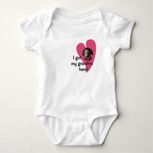 Jag har min mormor här! FotoAnpassningsbar T Shirt