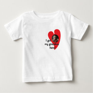 Jag har min mormor här! FotoAnpassningsbar T Shirt