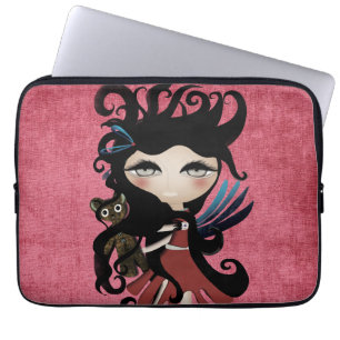 Jag har min röda klänning ikväll laptop sleeve