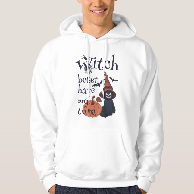 Jag har min tonfisk. hoodie (Framsida)