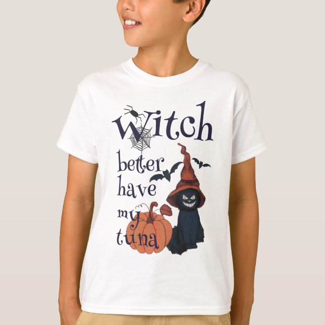 Jag har min tonfisk. t shirt (Framsida)