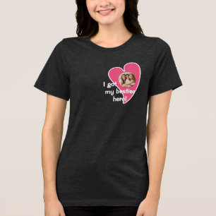 Jag har mina bästa vänner här! Foto Anpassad - Mör T Shirt