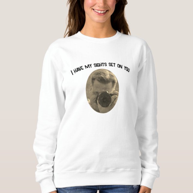 Jag har mitt mål satt på dig t shirt (Framsida)