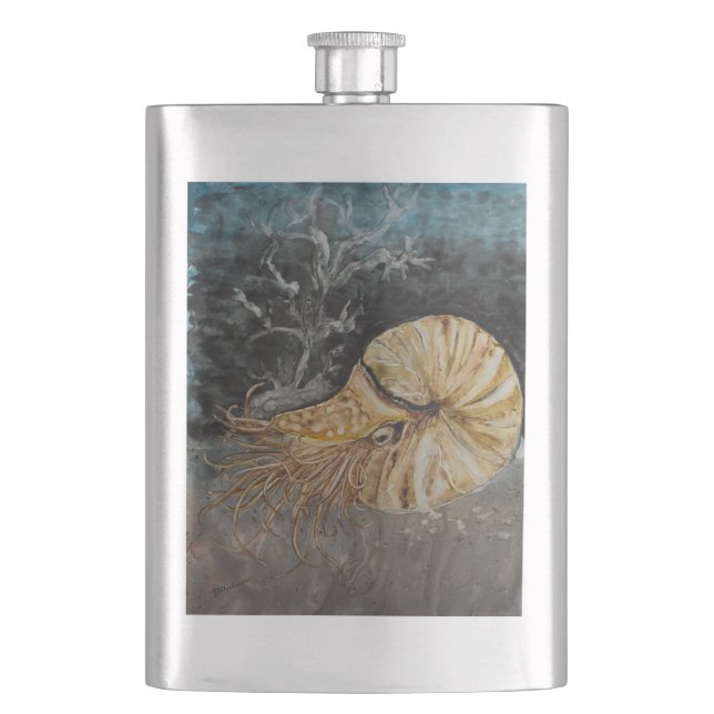 Jag har mitt öga på dig klassikerflaskan fickplunta (Framsidan)