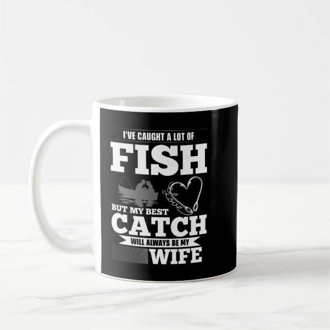 Jag har mycket fisk, men min bästa fångst kommer a kaffemugg (Vänster)