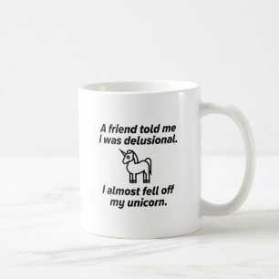 Jag har nästan tappat min enhörning kaffemugg