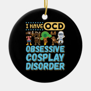 Jag har OCD-besvär Julgransprydnad Keramik