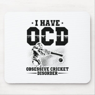 Jag har OCD Cricket Player Gift Idea Musmatta