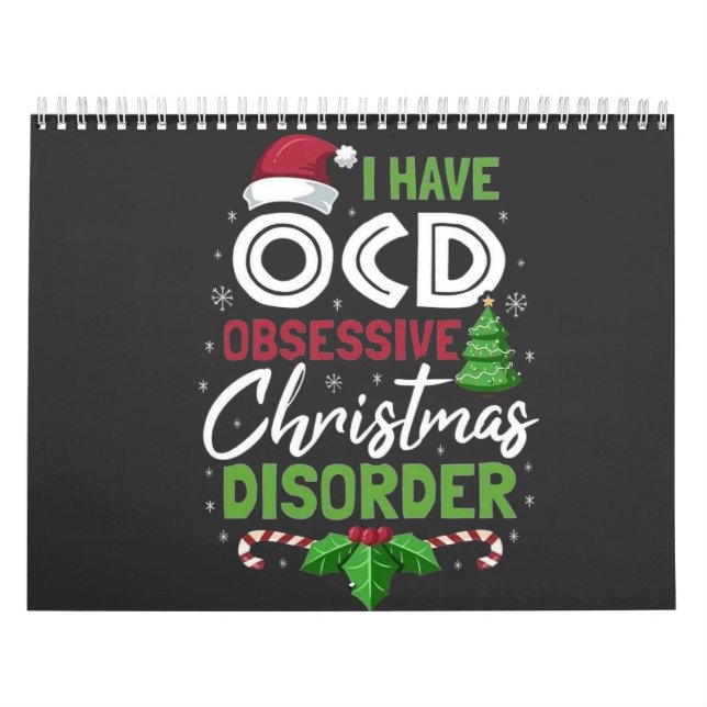Jag har okänd kronisk julstörning Julafton Kalender (Omslag)