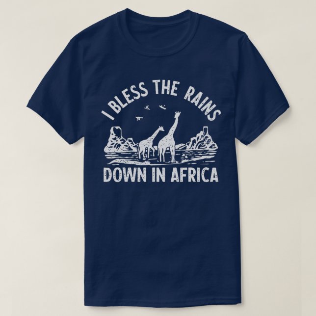 Jag har ont i Afrikan T Shirt (Design framsida)