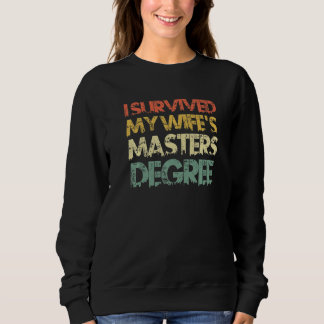Jag har överlevt min frus magisterexamen t shirt