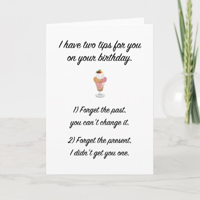 Jag har på två spetsar för din din (ROLIGA) Kort (Framsida)