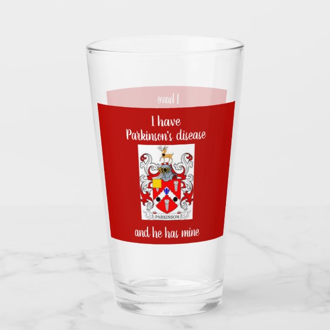 Jag har Parkinsons sjukdom, och han har bryter Glaskopp (Framsida)