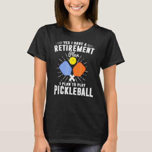 Jag har Pension plan jag planerar att spela med Pi T Shirt