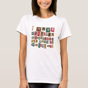 Jag har personligheter i Många och ingen av dem T Shirt