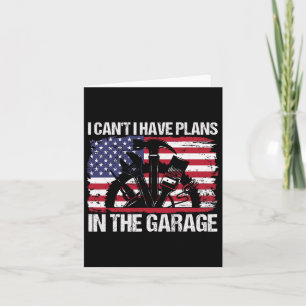Jag har planer i Garage Fars dag. Kort