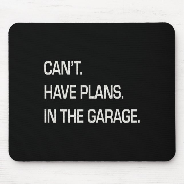 Jag har planer i Garage Fars dag-mekanismen F Musmatta (Framsidan)