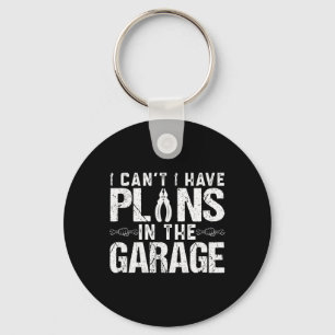 Jag har planer i Garage Fars dag. Nyckelring