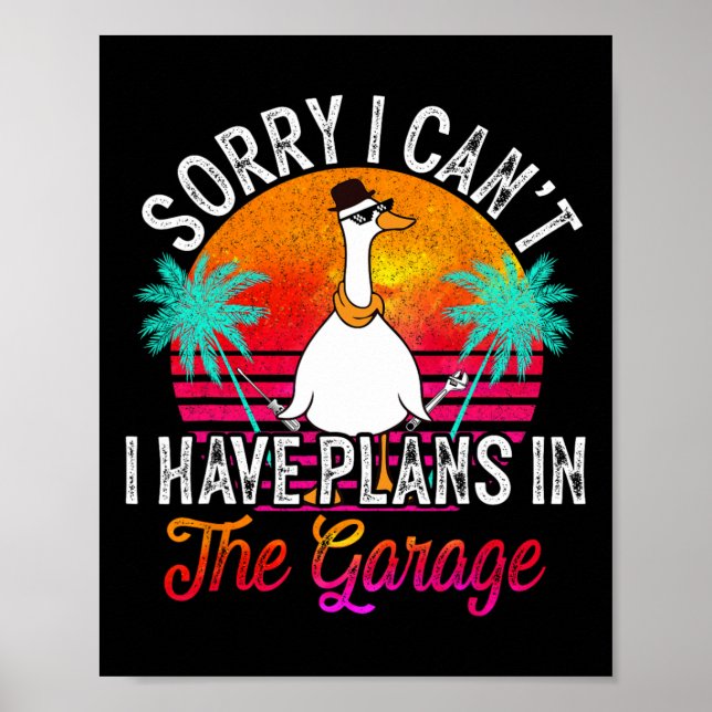 Jag har planer i Garage Fars dag. Poster (Framsidan)