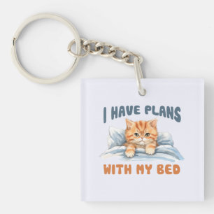 Jag har planer med min bed - Mysigt Orange Katt