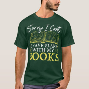 Jag har planer med min Bokar när jag läser Bok Äls T Shirt
