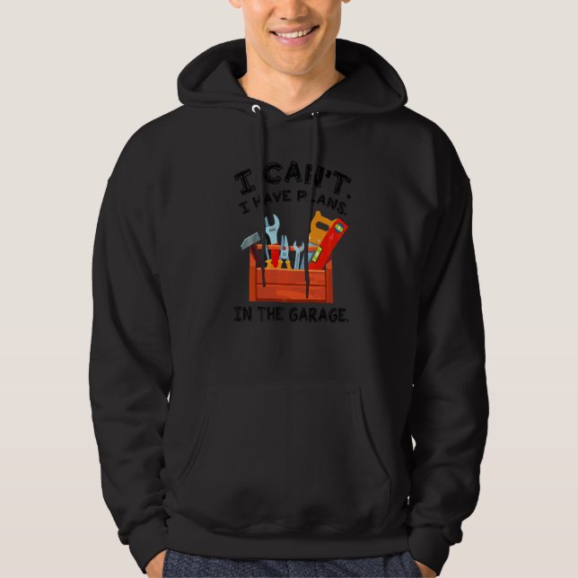 Jag har planer på trädgårdsskötsel. hoodie (Framsida)