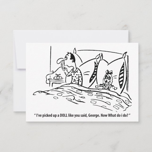 Jag har plockat upp en docka som du sa, roligt spara datumet (Framsida)