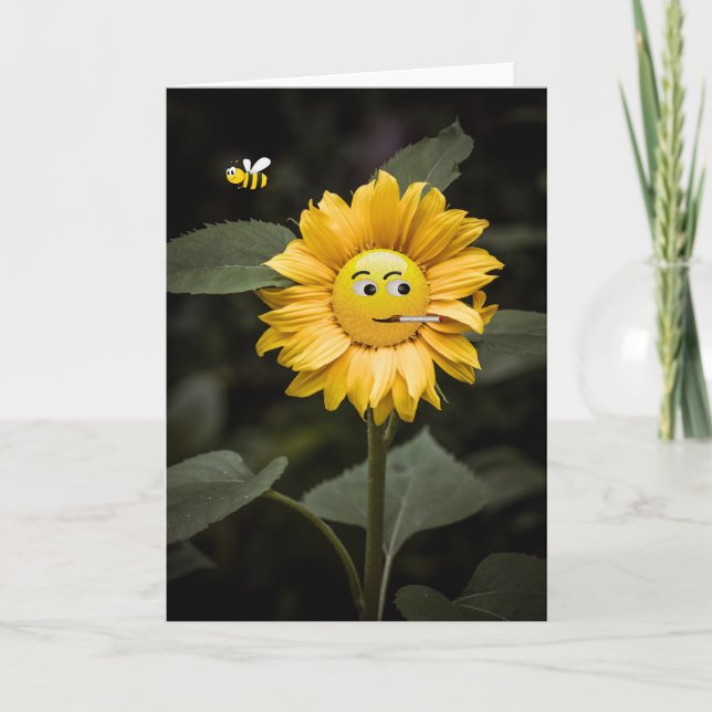 Jag har pollinerats med framgång. kort (Framsida)