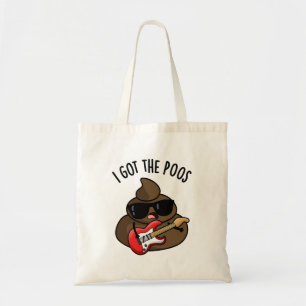 Jag Har Poos Funny Poop Blues Pun Tygkasse