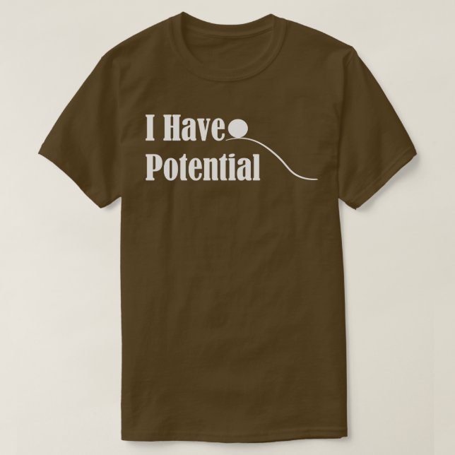 Jag har potential 3 t shirt (Design framsida)