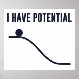 Jag har potentiell energi poster