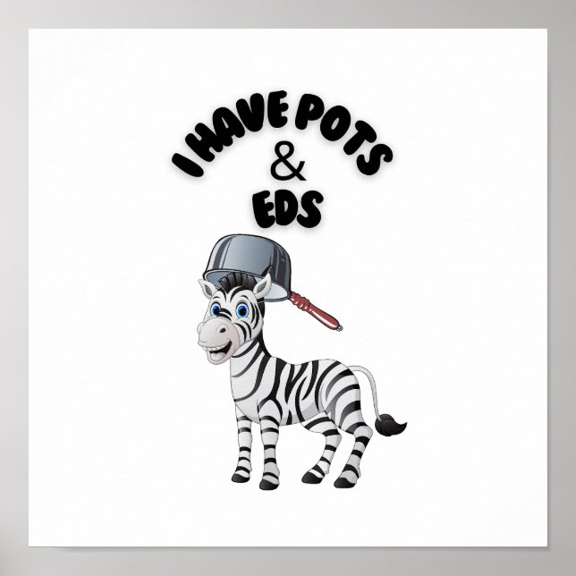 Jag har POTS & EDS Poster (Framsidan)