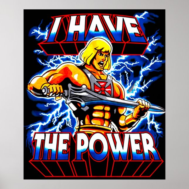 Jag har Power Heman Poster (Framsidan)
