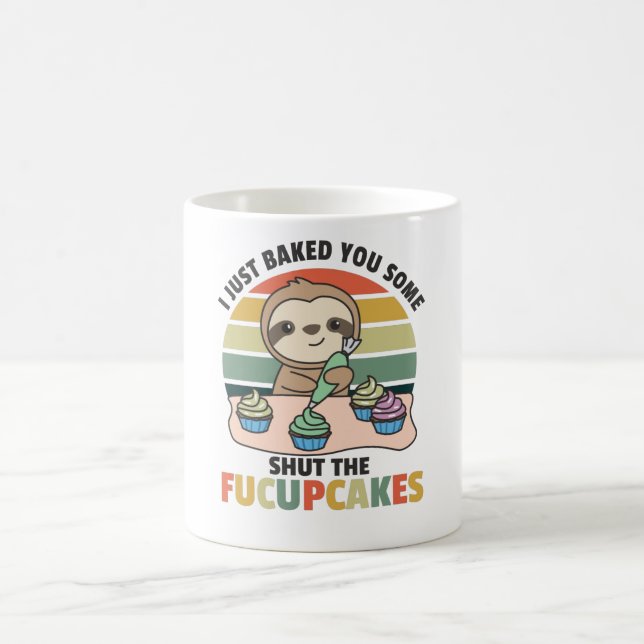 Jag har precis bakat dig.. några stängda sladden. kaffemugg (Center)