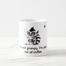 Jag har precis slut på kaffe kaffemugg