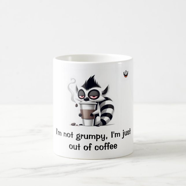 Jag har precis slut på kaffe kaffemugg (Center)