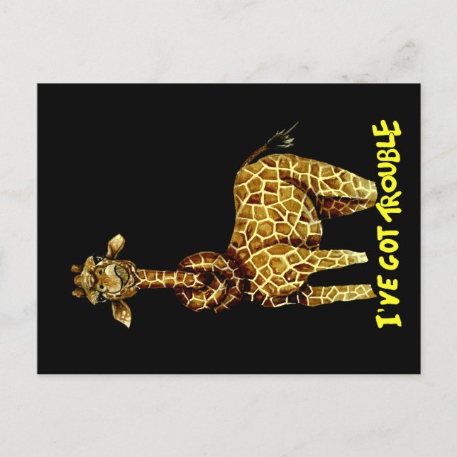 Jag har problem med harna vykort (Framsida)