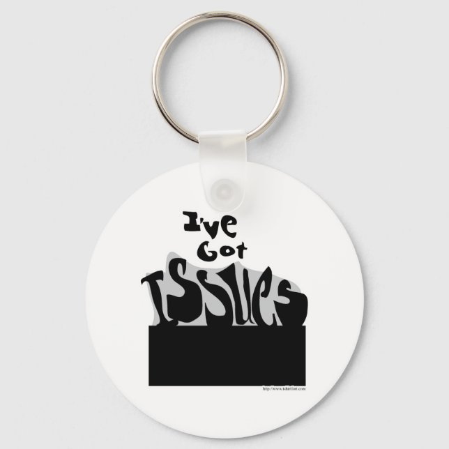 Jag har problem! nyckelring (Framsida)