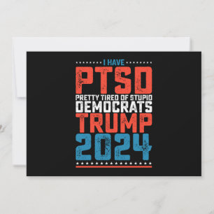 Jag har PTD-Söt Trump 2024 Inbjudningar