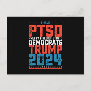 Jag har PTD-Söt Trump 2024 Vykort